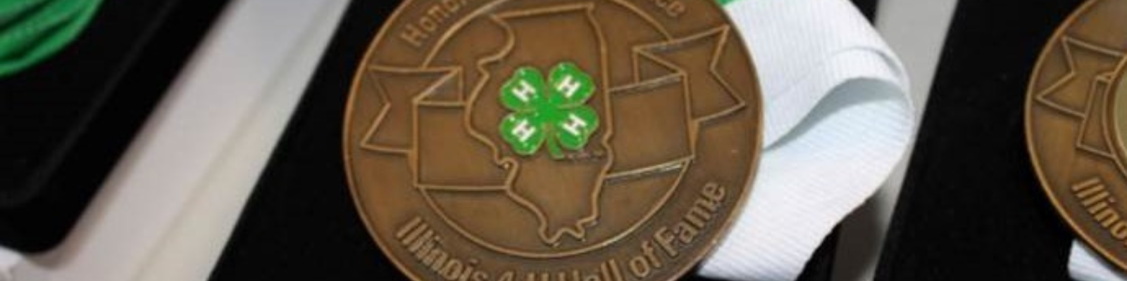 Illinois 4h hall of fame medallion