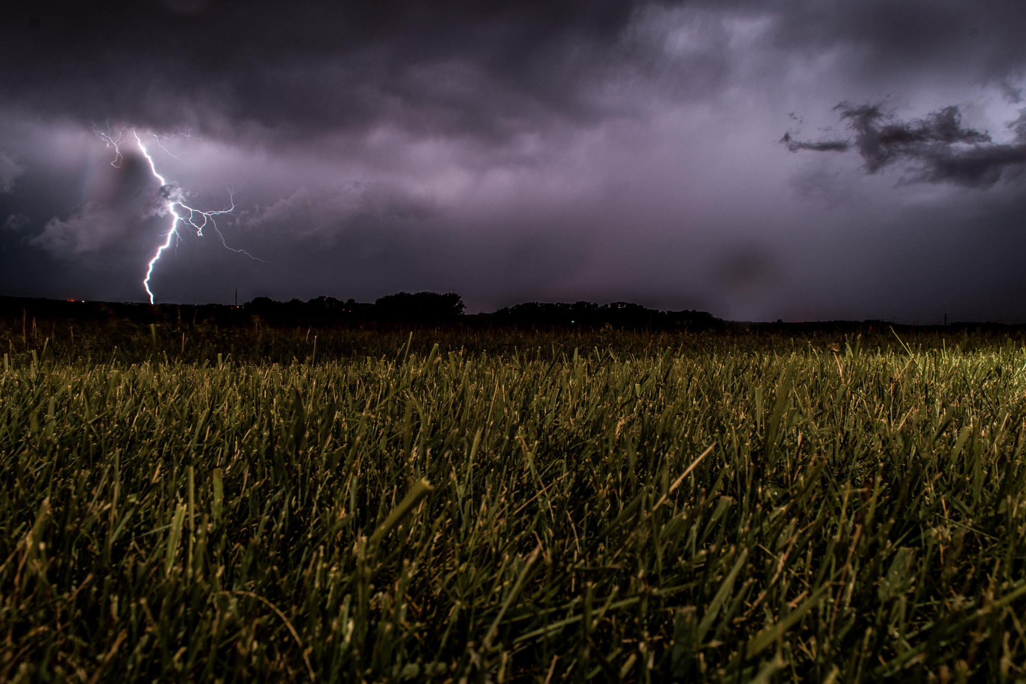 Lightning strike