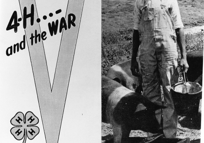 4-H and the war poster