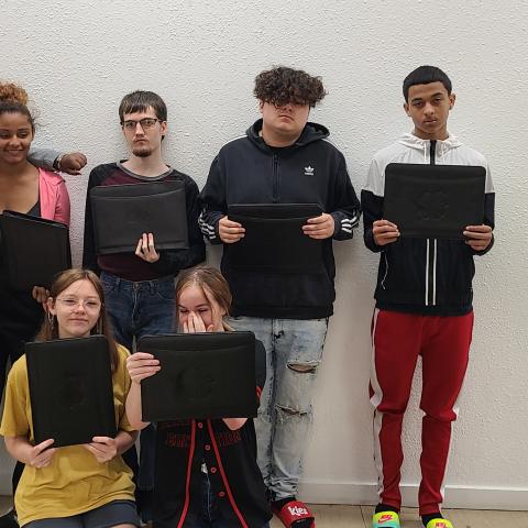 youth hold certificates