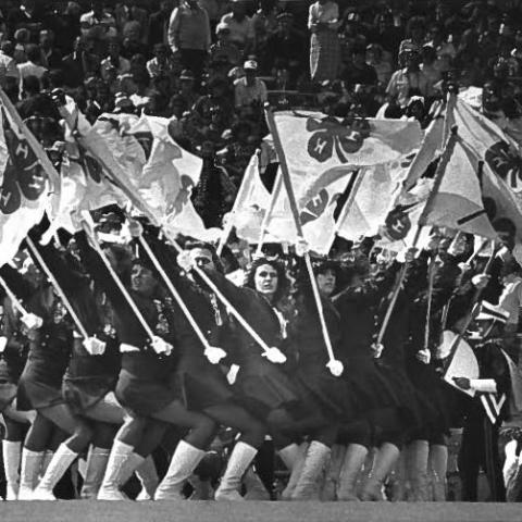 4-H Day flag show