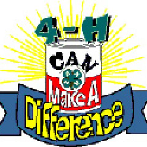4-H can make a difference logo
