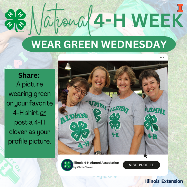 Wednesday - Wear Green Wedensday