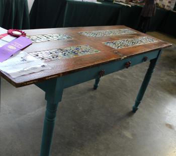 Interior design table at fair