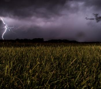 Lightning strike